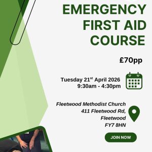 Tuesday 21st April 2026 - Emergency First Aid At Work